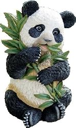 Tao the exotic panda statue home garden sculpture new