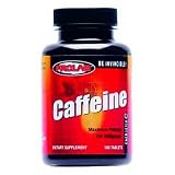 Prolab Caffeine, Maximum Potency, 200 mg, Tablets, 100 tablets