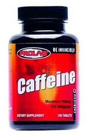 Prolab Caffeine, Maximum Potency, 200 mg, Tablets, 100 tablets