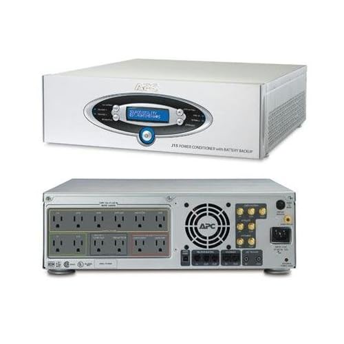 APC AV J15 Home Theater 1500VA Battery Backup Power Filter and Power