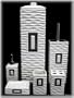 6PC Ceramic Bathroom Bath Accessory Accessories Set