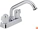 Delta Faucet 2131LF Classic Two Handle Laundry Faucet, Chrome