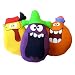 Funny Face Kooky Kushions Pillow Doll Set - Goofy Grape Lefty Lemon Jolly Olly Orange