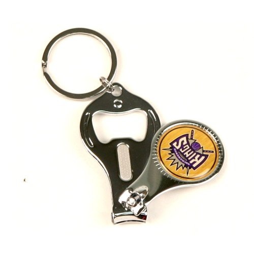 Sacramento Kings 3-in-1 Key Chain - Nail Clipper - Bottle Opener