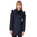 French Connection Winter Sun Wool Coat Nocturnal