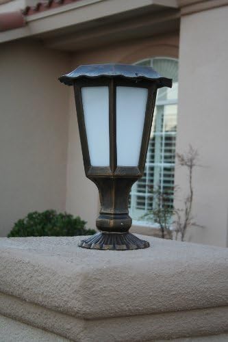 Solar Pillar Light - Warm White - 90 Lumens