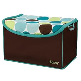 Sassy Blue Soft Sided Toy Organizer