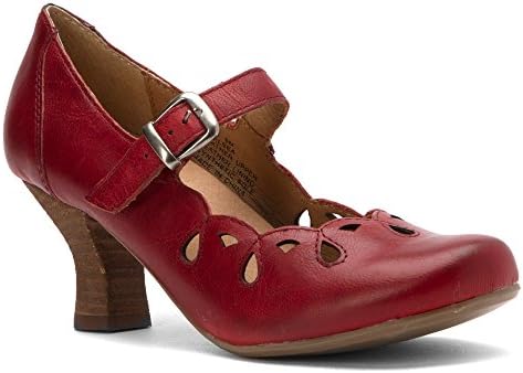 Crowne Comforteur Women's Chelsea Red Distressed Goat 7.5 M