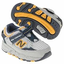 New Balance Kids' KV 608 (Navy/Yellow/Grey 3.0 M)