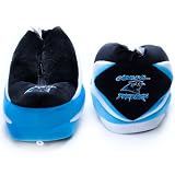 Carolina Panthers Plush NFL Sneaker Slippers