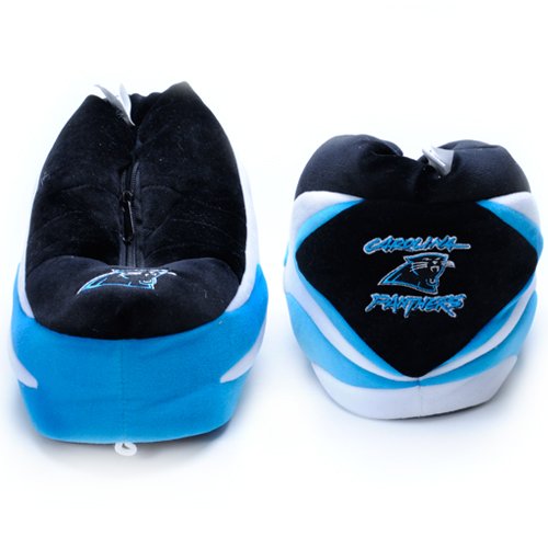 Carolina Panthers Plush NFL Sneaker Slippers