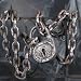 Foam Rusting Chains And Lock