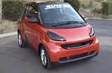 GT Styling GT0810S Smoke Headlight Covers 08-09 Smart Car Fortwo, all models