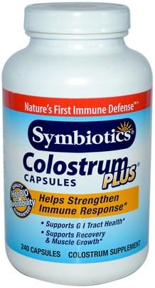 Symbiotics Colostrum Plus - 480 mg - 240 Capsules