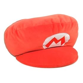 Super Mario Bros Hat-Shaped Cushion - Mario (NOT A HAT)
