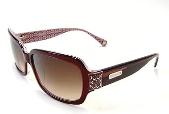 Click here to buy COACH Amelia S814 Sunglasses S-814 Burgundy Frame by Coach.