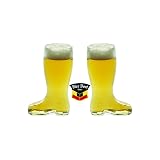 1 Liter Beer Boot Set (Set of two)