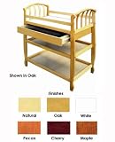 Monica Changing Table in Cherry Finish By AFG Baby Furniture
