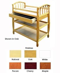 Monica Changing Table in White Finish By AFG Baby Furniture
