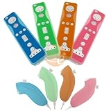 4 Silicone Skin for Wii Remote and Nunchuck Controller