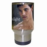 Travel Coffee Drink Mug of Twilight Jacob Black in the Rain