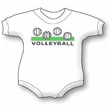 Volleyballs - Sports and Games Baby Onesie