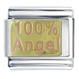 Image of 100% Angel Religious Italian Charms Bracelet Link