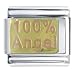 Jewelry : 100% Angel Religious Italian Charms Bracelet Link