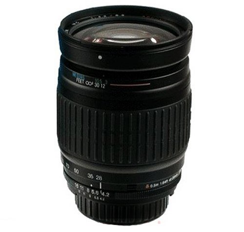 Cosina Zoom Wide Angle-Telephoto 28-210mm IF f/4.2-6.5 Autofocus Lens for Canon EOS Film & Digital SLR Cameras (Black)