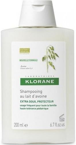 Klorane Shampoo with oat milk 200ml Moisturises and protects the hair ship to Worldwide