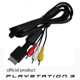 Official Original Playstation 3 Composite AV Cable