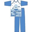Baby Boy Humpty Dumpty Long Sleeve Top Bottomstrouser Pyjama Set 6-9 Months Bluewhite from Universal Textiles