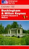 Buckingham and Milton Keynes. Leighton Buzzard & Woburn: Explorer Map 192 (Explorer Maps)
