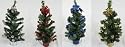 XMAS TABLE TREE 40CM W/BALLS