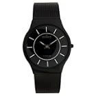 Skagen Men's Black Titanium Mesh Bracelet Watch #233LTMB