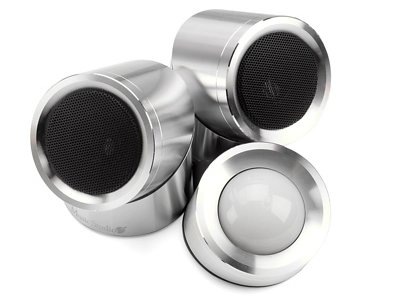 Stripy Speakers - Pump The Volume With A Twist! For Apple: iPhone, iPhone 3G, iPod 3G, iPod 4G, iPod Classic, iPod Color, iPod Mini, iPod Nano, iPod Nano 2G, iPod Nano 3G, iPod Nano 4G, iPod Photo, iPod Shuffle, iPod Shuffle 2G, iPod Touch, iPod Touch 2G, iPod Video