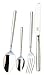 Justinus Besteck Modell OPUS 48tlg. im Aluminium-Koffer