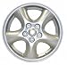 00-04 FORD TAURUS ALLOY WHEEL (PASSENGER SIDE) = (DRIVER RIM 16 INCH, Diameter Width 6 (5 TUBULAR SPOKE) BRIGHT SILVER With or without stepdown extra ridge around outer 1 Piece Only (2000 00 2001 01 2