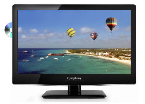 iSymphony LED26iF55D 26 Black LED Backlit LCD Television with Built-in DVD Player