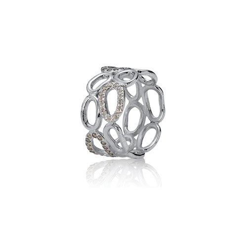 PANDORA Damen-Ring  Sterling-Silber 925  19834CZ-56 Preisvergleich