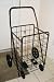 41P96fsMcJL. SL75  Jumbo Folding Shopping Carts with Front Swivel Wheels   Red