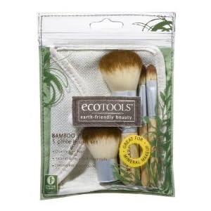 EcoTools MINERAL 5pc Make Up Brush Travel Set 1213
