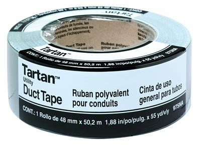 3M 975 Tartan General Purpose Cloth Utility/Duct Tape 2" x 55 Yard Roll