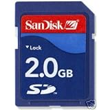 SanDisk 2GB SD Memory Card (SDSDB-2048, Bulk Package)