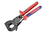 Knipex 95 31 250 Kabelschneider Ratschenprinzip 245 mm