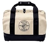 Klein Tools 20 Canvas Tool Bag With Leather Bottom 5003-20