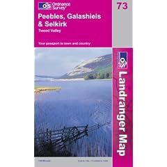 Peebles, Galashiels and Selkirk, Tweed Valley (Landranger Maps)