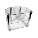 Strand Clearview 3 - 600 TV Stand for up to 24inch TV's and 32inch LCD / Plasma ( 3 toughened glass shelves )