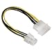 Hama - Power adapter - 4 pin internal power (M) - 6 pin PCI Express power (M)