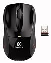 Logitech V450 Nano Laser Notebook Maus schnurlos schwarz
